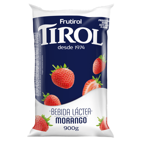 Bebida láctea frutirol morango saco 900ml