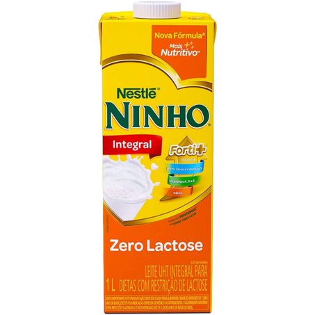Leite uht ninho 1l zero lactose tampa e rosca