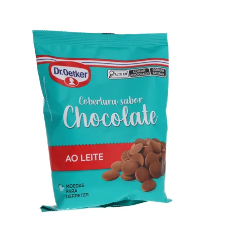 Cobertura Chocolate Ao Leite Dr Oetker Moedas 350g 360-34