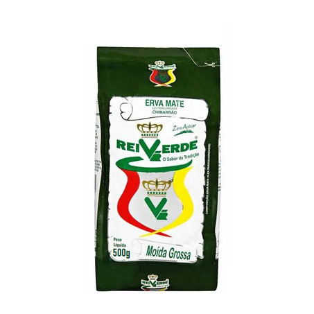 ERVA MATE REI VERDE MOÍDA GROSSA 500G