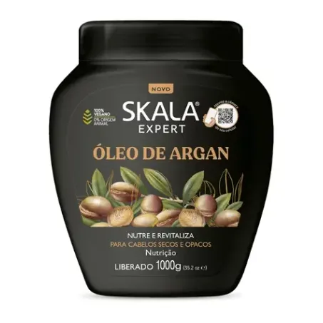 Creme de tratamento skala óleo argan pote 1kg