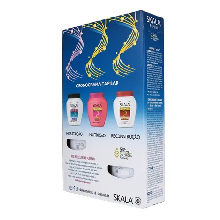 Kit Shampoo + Condicionador 325ml Cada Skala Bomba de Vitaminas Caixa com 2un - 650ml 360-22