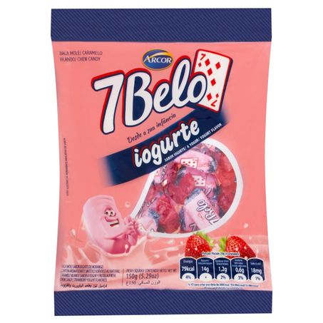 BALAS 7 BELO 150G IOGURTE