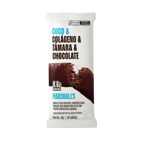 BARRA DE COLÁGENO E COCO 35G - MARSHALLS