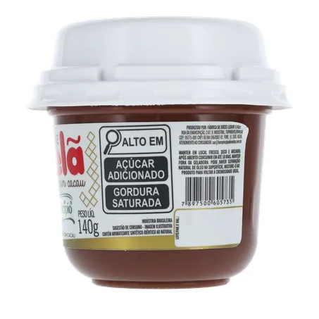 CREME DE AVELÃ COM CACAU 140G - BOM PRINCÍPIO 360-8