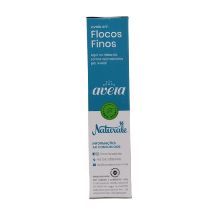 Aveia naturale flocos finos 170g 360-45