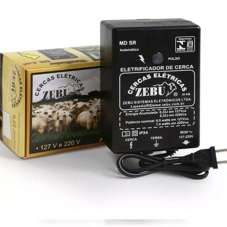 ELETRIFICADOR CERCA ZEBU SR AUT