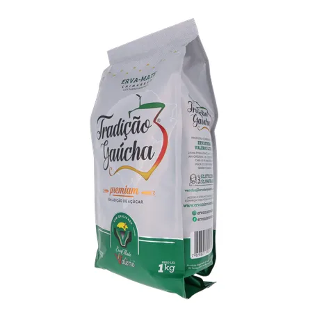 ERVA-MATE TRADIÇÃO GAÚCHA VALÉRIO PREMIUM PACOTE 1KG  360-4