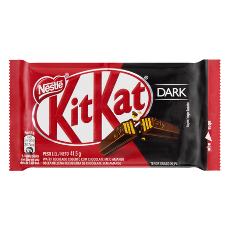 CHOC.KIT KAT 41.5G 4 FINGERS DARK CX 24.0