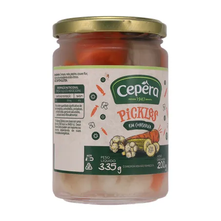 Pickles Misto Cepêra 200g 360-33