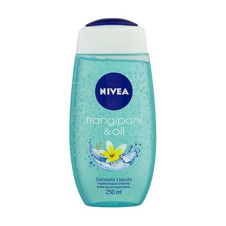 SABONETE LIQUIDO NIVEA 250ML FRANGIPANI E OIL