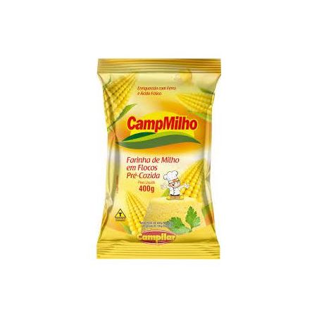 FLOCOS  PRE COZIDO CUSCUZ CAMPILAR 500G