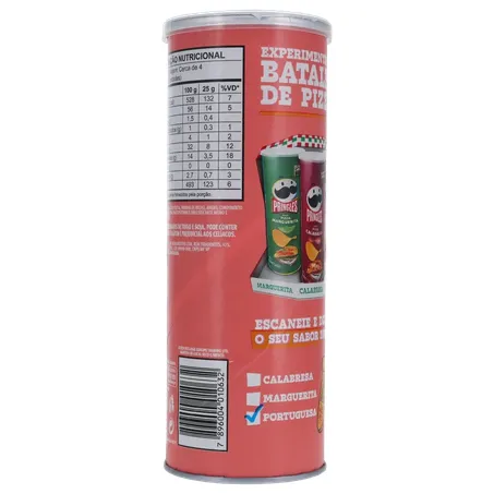 Salgadinho Pringles Batata Portuguesa Tubo 105g 
  360-2