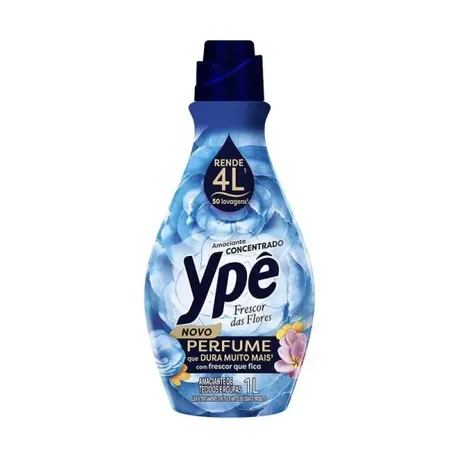 Amaciante de Roupas Concentrado Ypê Blue Garden Frasco 1lt