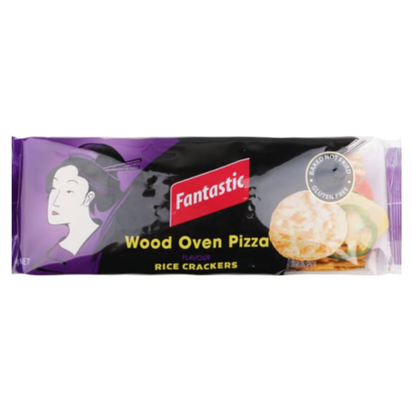 Biscoito de arroz tailandês fantastic pizza 100g