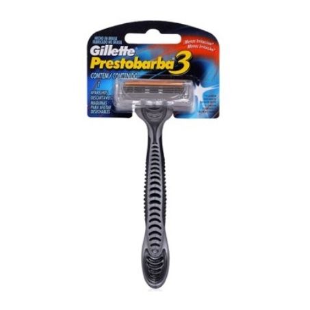Aparelho de barba gillette prestobarba3