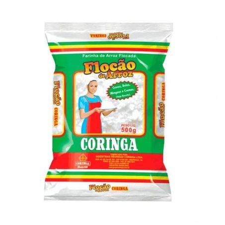 FLOCAO DE ARROZ CORINGA 500G