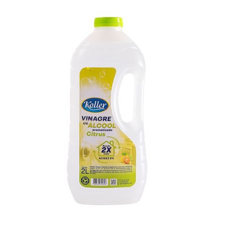 VINAGRE DE ÁLCOOL KOLLER ACIDEZ 8% CITRUS 2L