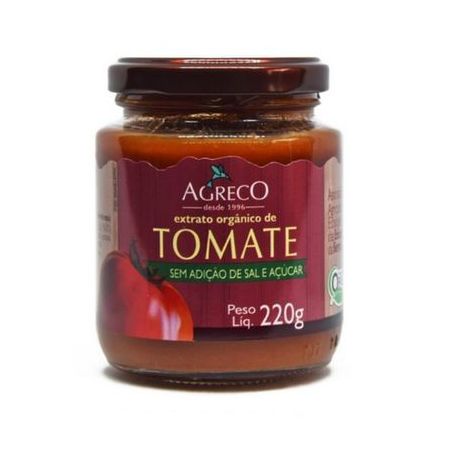 Extrato de Tomate Orgânico Agreco