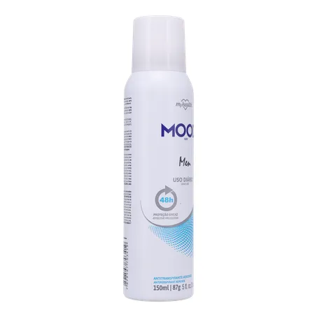 Antitranspirante Aerossol Mood Care Men Frasco Spray 260ml 360-31
