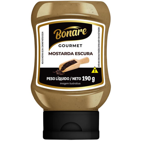 Mostarda Escura Bonare 190g