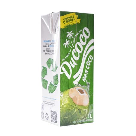 Água de coco ducoco 1l 360-25