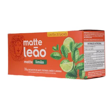 Chá Matte Leão Limão Sachê 25UN 360-4