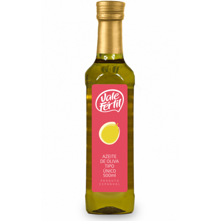 Azeite de oliva vale fértil tipo único pet 500ml