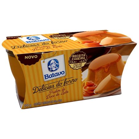 Pudim batavo 200g doce de leite cp