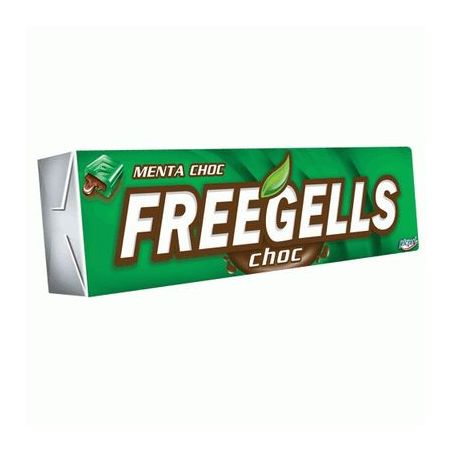 Drops Freegells Menta com Chococolate
