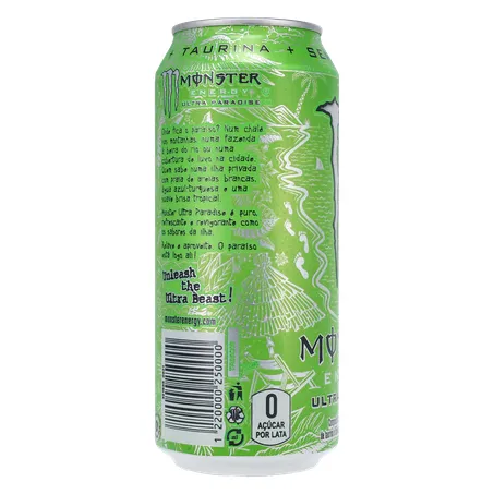 Energético Monster Ultra Paradise Lata 473ml 
  360-26