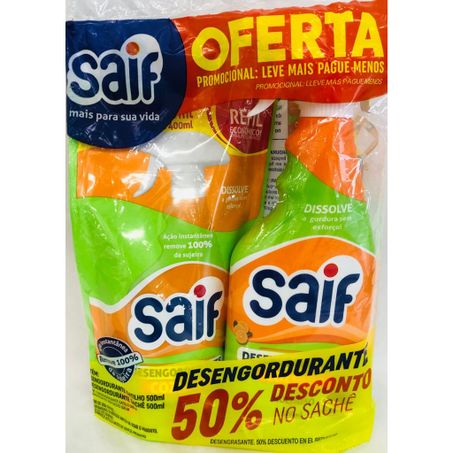 Kit desengordurante saif ref+gat
