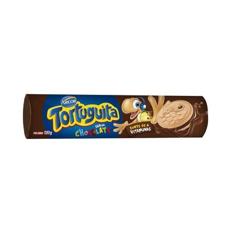 BISC.ARCOR TORTUGUITA CHOCOLATE 120G
