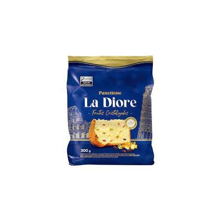PANETTONE LA DIORE 300G FRUTAS