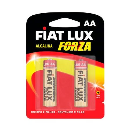 PILHA ALCALINA FIAT LUX AA PEQ 2UN