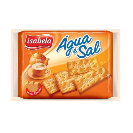 BISCOITO ISABELA 350G AGUA E SAL