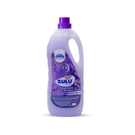 Amaciante de roupas zulu lavanda perfumes coala 2lt