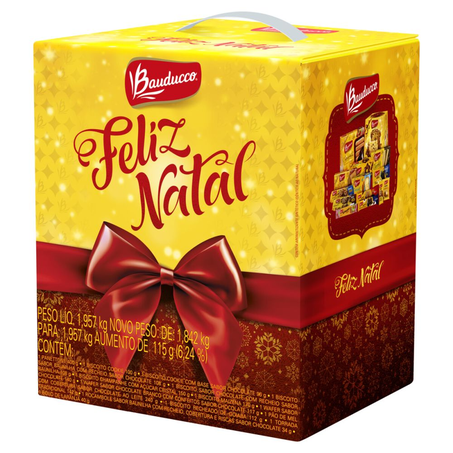 Cesta de Natal Bauducco Pequena