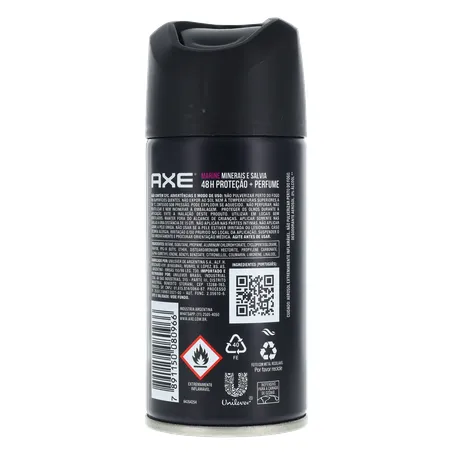 DESODORANTE AEROSOL AXE MARINE 150ML 360-19