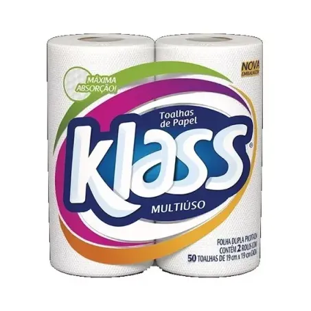 PAPEL TOALHA KLASS 50UN