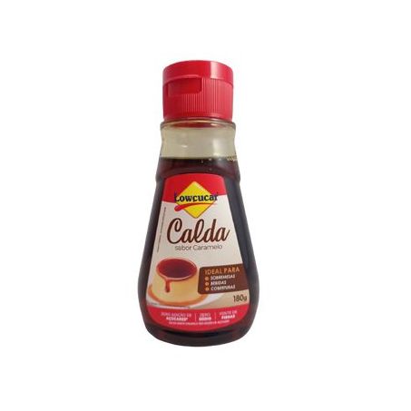 CALDA LOWCUCAR SAB.CARAMELO 180G