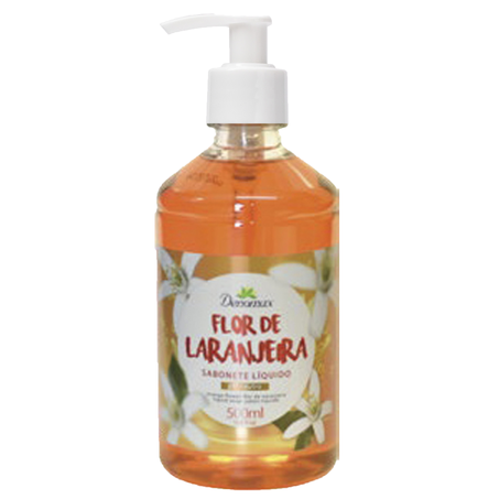 Sab liq denomax 450ml flor de laranjeira