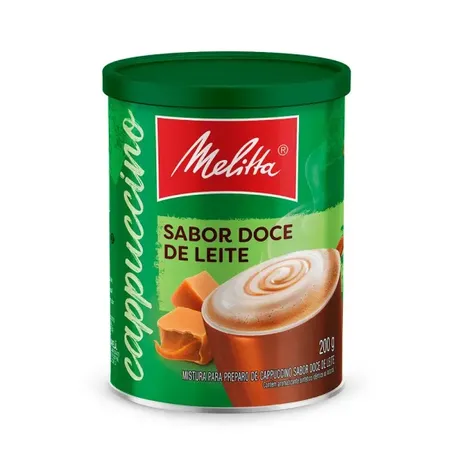 Cappuccino melitta 200g doce de leite