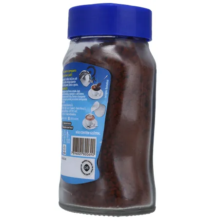 Café Solúvel Granulado 3corações Descafeinado Pote de Vidro 50gr 360-23