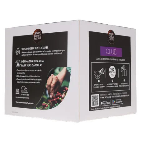 CAFÉ CÁPSULAS DOLCE GUSTO ESPRESSO INTENSO C/10 UN 360-22