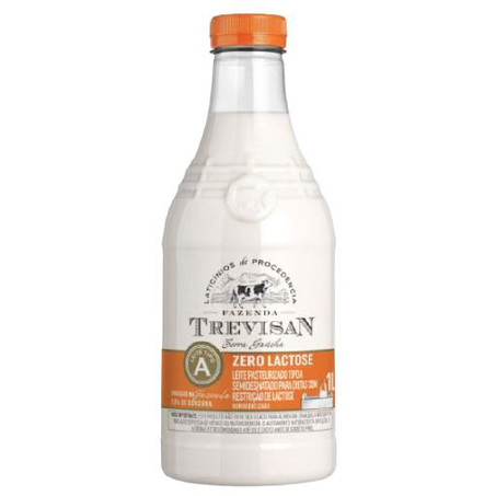 Leite trevisan semidesnatado s/lactose 1000ml