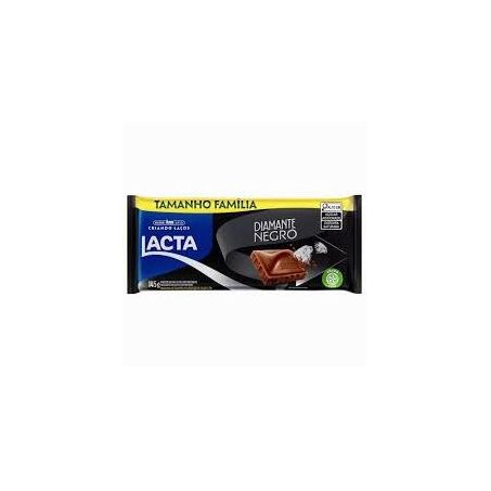 CHOCOLATE LACTA BARRA FAMILIA DIAMANTE NEGRO 145G