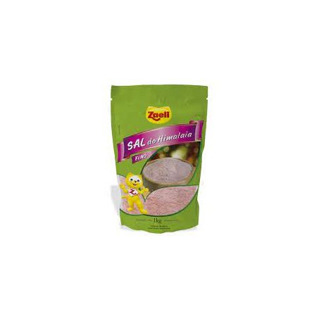 Sal rosa do himalaia zaeli 1kg