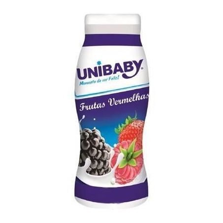 Bebida Lactea Unibaby 150g Garrafa Frutas Vermelhas