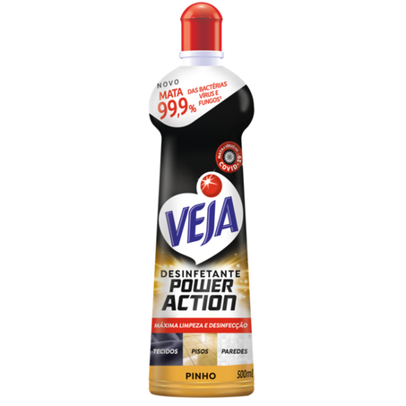 Desinf veja power action pinho 500ml